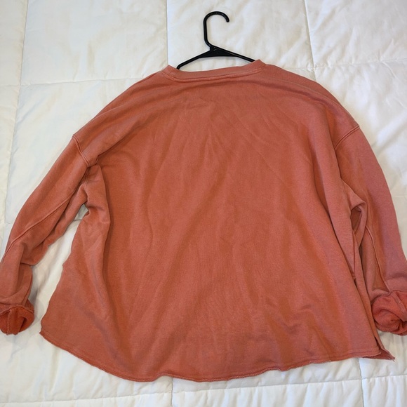 Colsie Salmon Colored Pullover Sweater - Picture 5 of 5